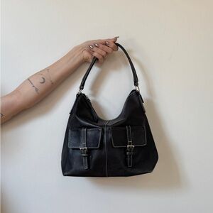 Black Leather Women's Bag